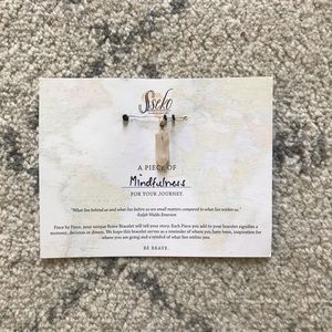 Sseko charm | charm bracelet accessory